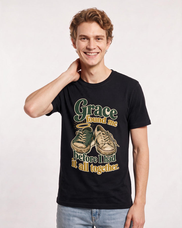 Christian Faith Black T-Shirt for Men – Everyday Expression Graphic Tee product image 1