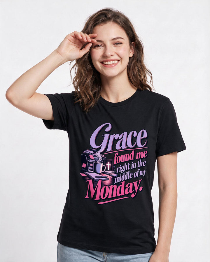 Christian Faith Black T-Shirt for Women – Everyday Expression Graphic Tee product image 1