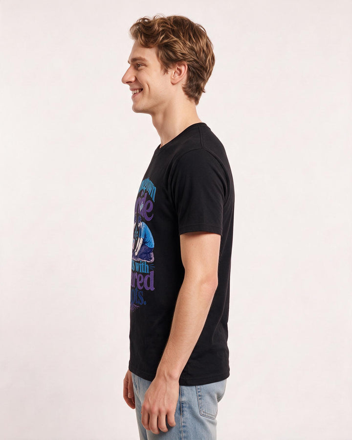 Patriotic Black T-Shirt for Men – Everyday Expression Graphic Tee product image 2