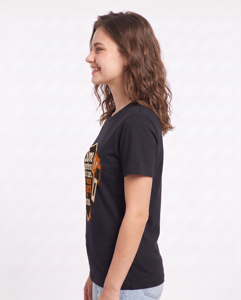 Teacher Gift Women's Black T-Shirt - Some superheroes wear capes, we product image 2