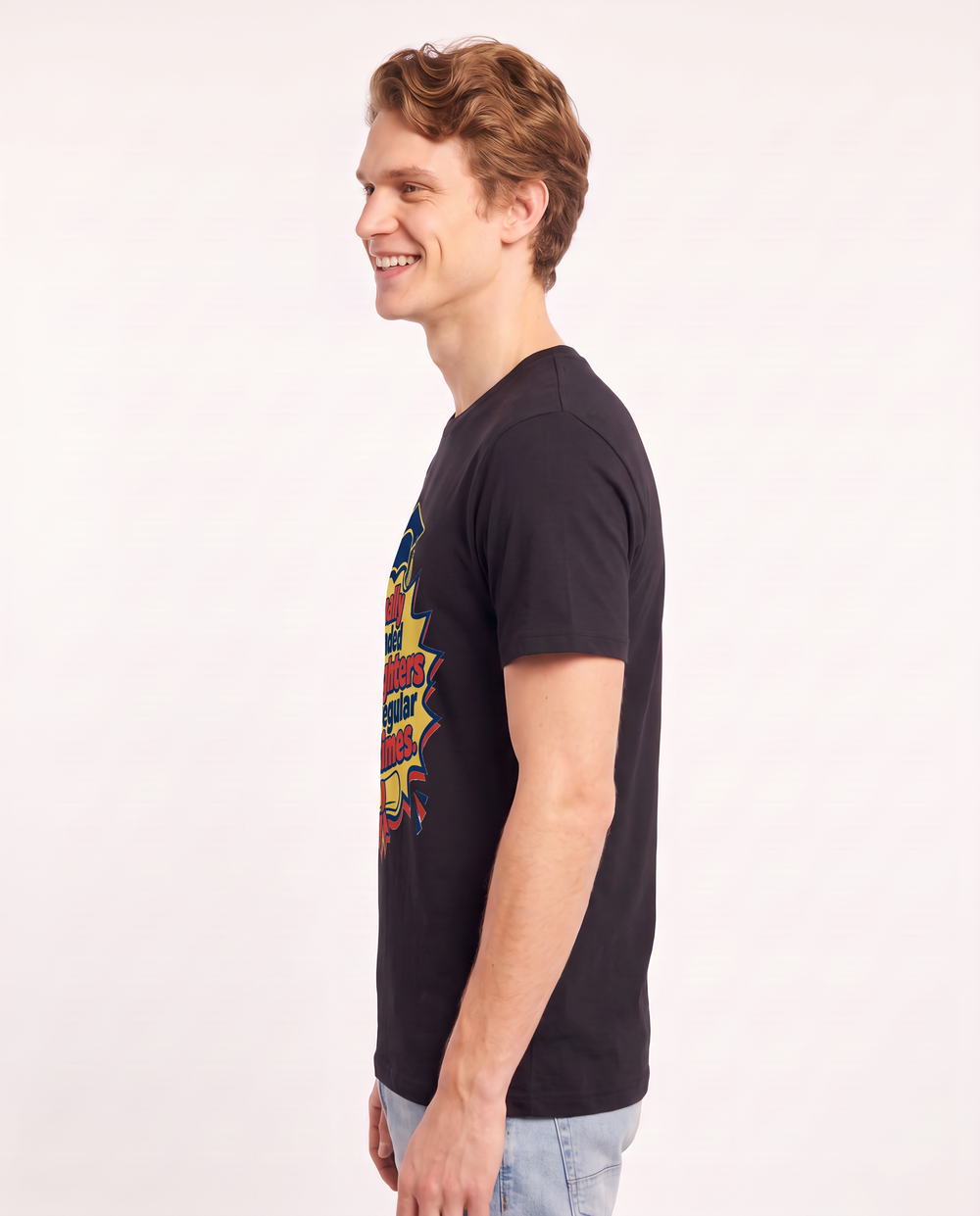 Graduation Gift Men's Black T-Shirt - Finally traded all-nighters for product image 2