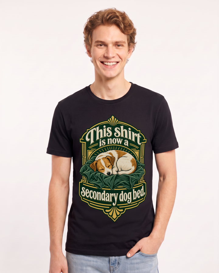 Cat Lover Black T-Shirt for Men – Everyday Expression Graphic Tee product image 3
