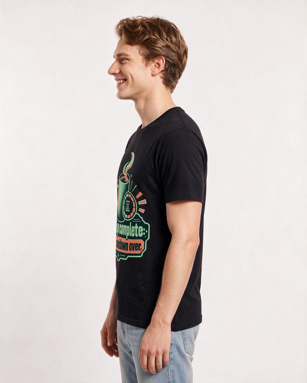 Gaming Black T-Shirt for Men – Game Night Graphic Tee product image 2