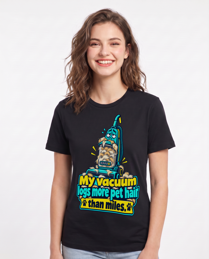 Cat Lover Black T-Shirt for Women – Everyday Expression Graphic Tee product image 3