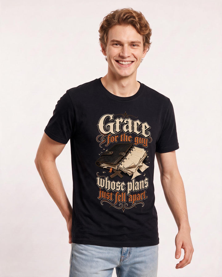 Christian Faith Black T-Shirt for Men – Everyday Expression Graphic Tee product image 1