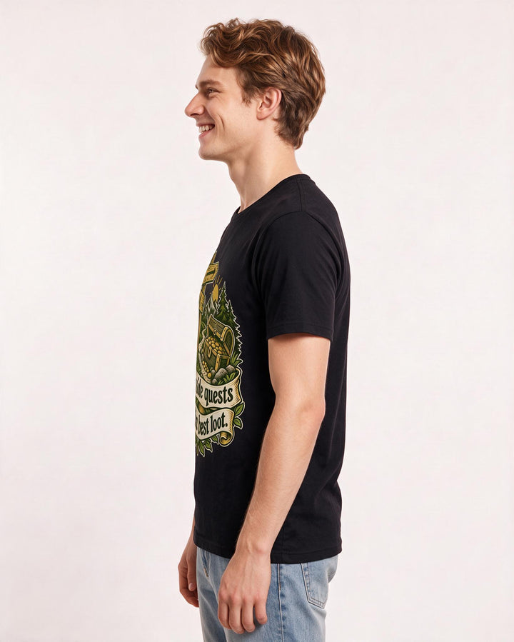 Gaming Black T-Shirt for Men – Game Night Graphic Tee product image 2