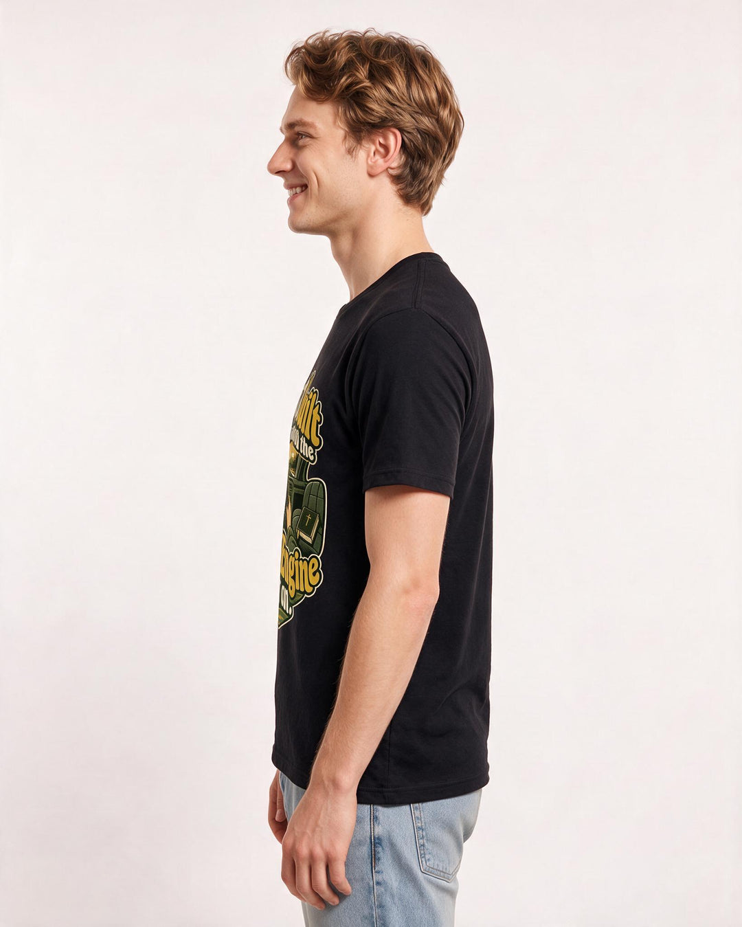 Christian Faith Black T-Shirt for Men – Everyday Expression Graphic Tee product image 2