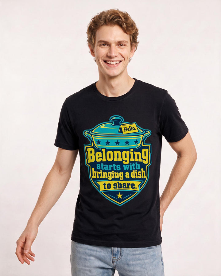 Patriotic Black T-Shirt for Men – Everyday Expression Graphic Tee product image 1