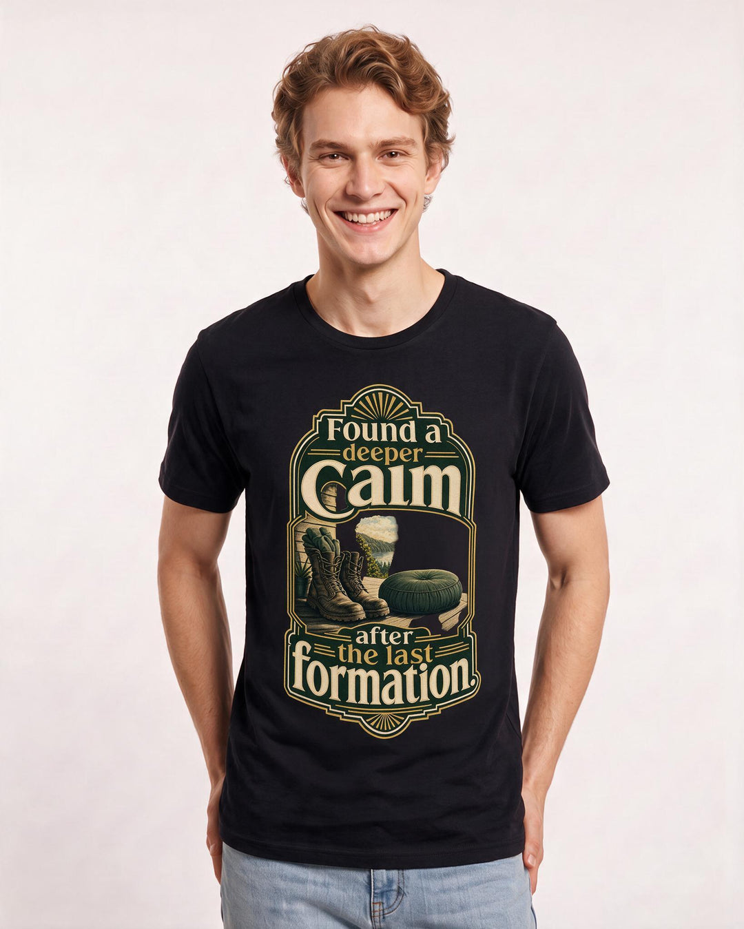Veteran Black T-Shirt for Men – Everyday Expression Graphic Tee product image 3