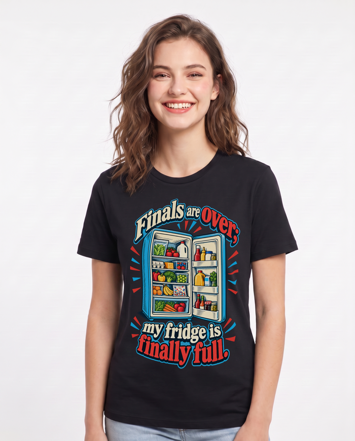Graduation Black T-Shirt for Women – Everyday Expression Graphic Tee product image 3