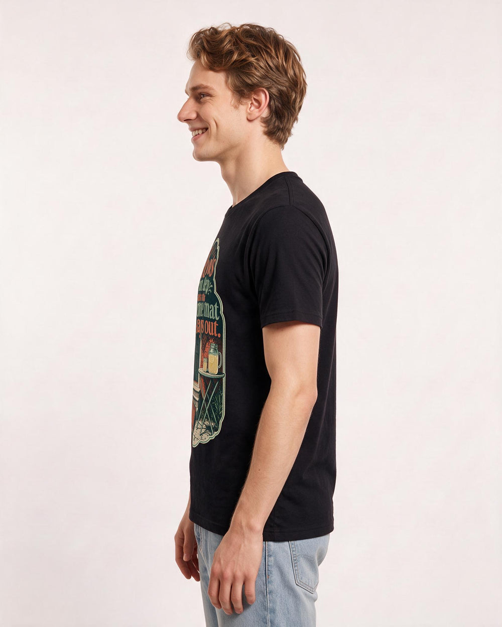Patriotic Black T-Shirt for Men – Everyday Expression Graphic Tee product image 2