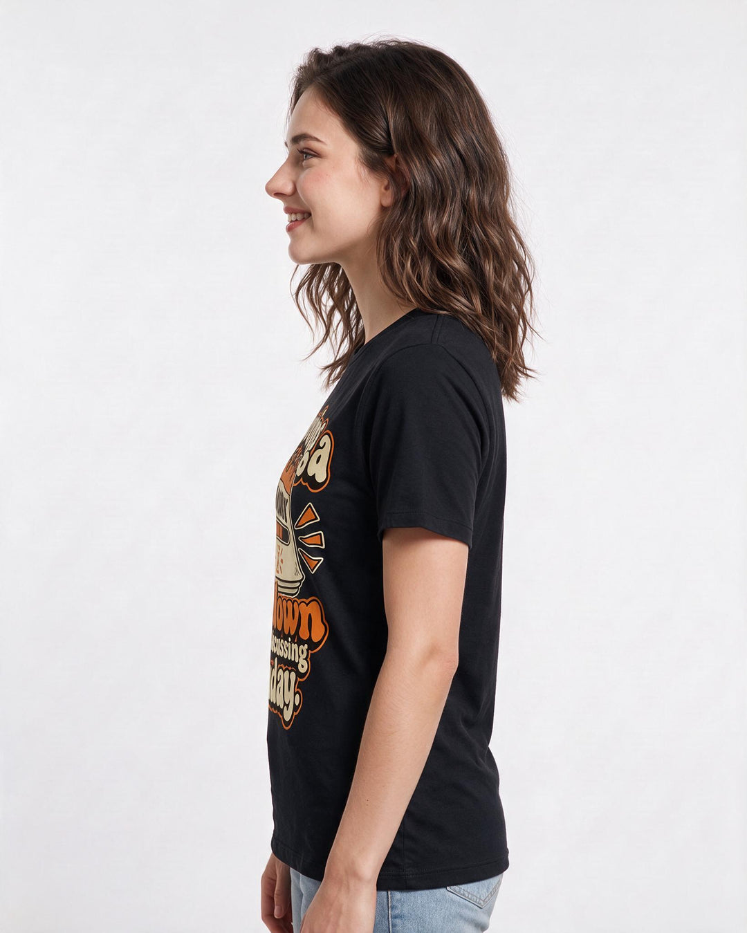 Gaming Black T-Shirt for Women – Game Night Graphic Tee product image 2