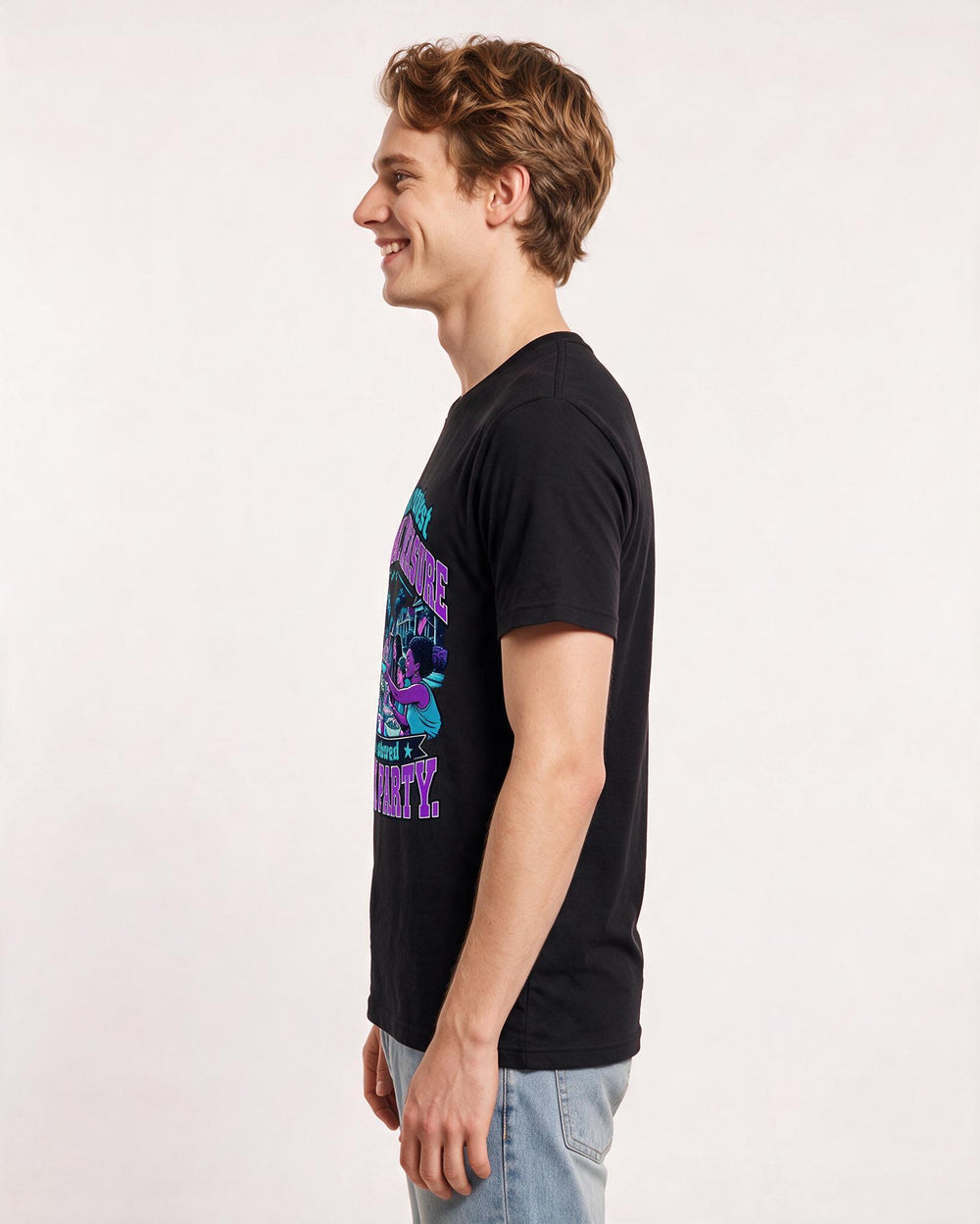 Patriotic Black T-Shirt for Men – Everyday Expression Graphic Tee product image 2