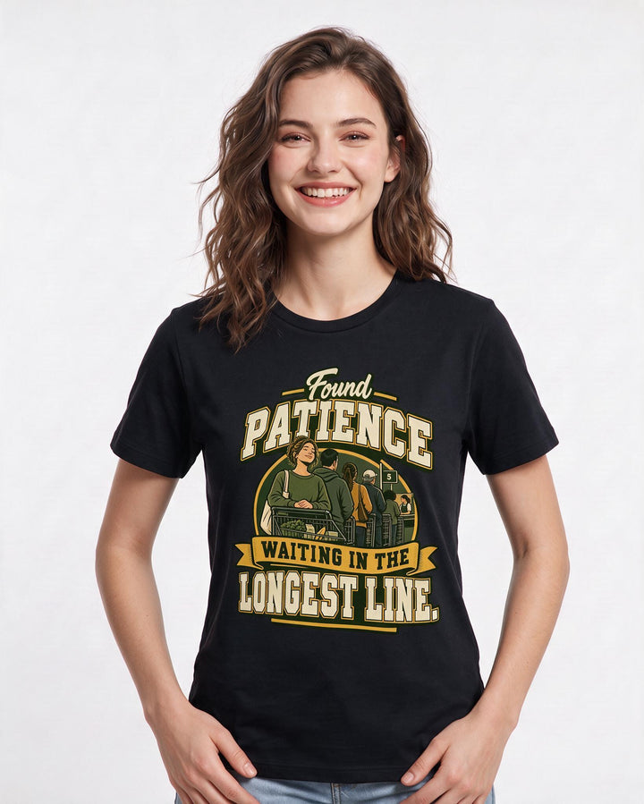 Christian Faith Black T-Shirt for Women – Everyday Expression Graphic Tee product image 1