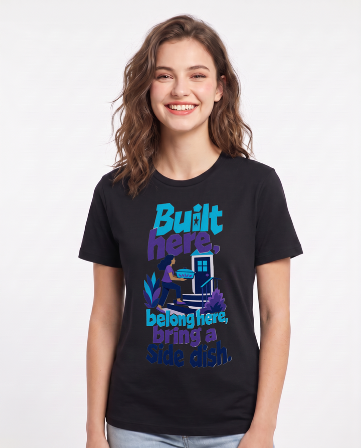 Patriotic Black T-Shirt for Women – Everyday Expression Graphic Tee product image 3