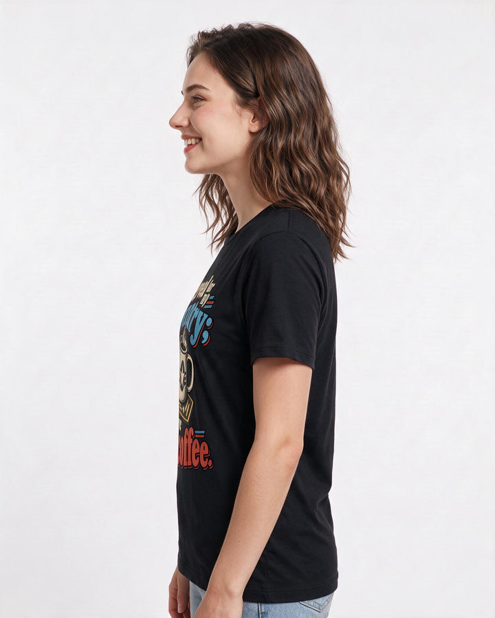 Veteran Black T-Shirt for Women – Everyday Expression Graphic Tee product image 2