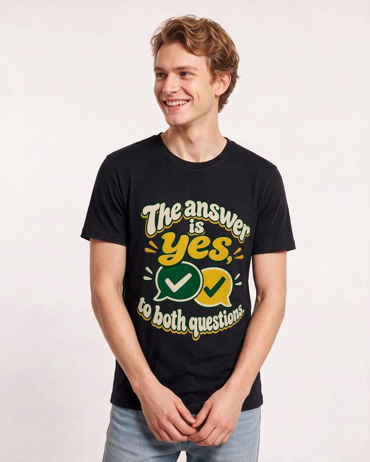 Pride Black T-Shirt for Men – Everyday Expression Graphic Tee product image 1