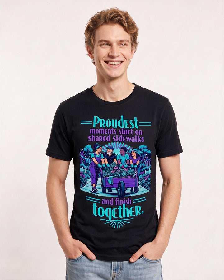 Patriotic Black T-Shirt for Men – Everyday Expression Graphic Tee product image 1