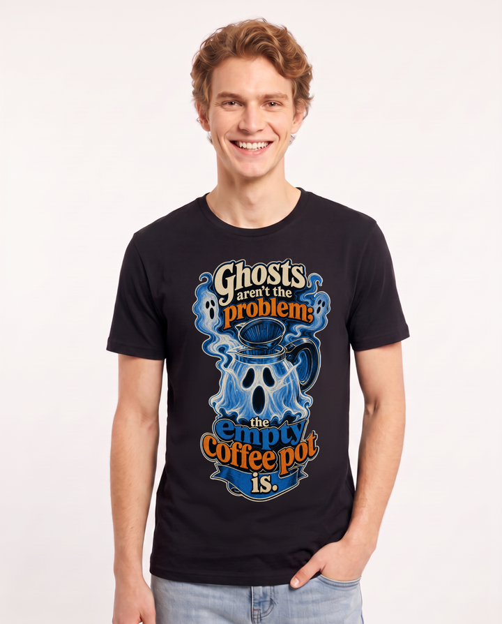 Halloween Black T-Shirt for Men – Halloween Theme Graphic Tee product image 1