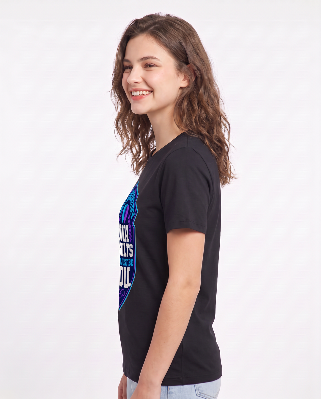 Couples Women's Black T-Shirt - My Ancestry DNA Results Would Just Be product image 2