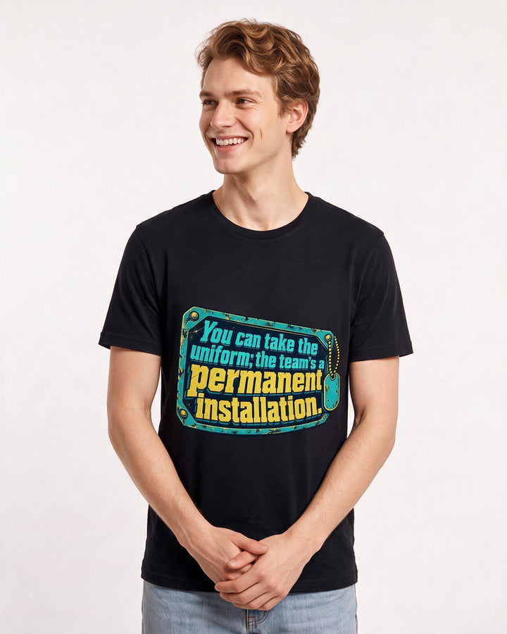 Veteran Black T-Shirt for Men – Everyday Expression Graphic Tee product image 1