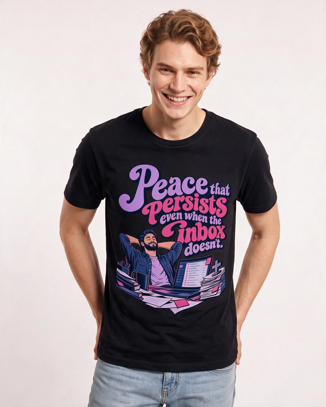Christian Faith Black T-Shirt for Men – Everyday Expression Graphic Tee product image 1