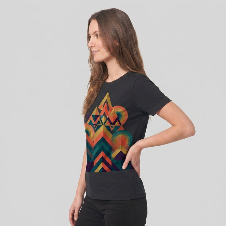 Black T-Shirt mockup 2