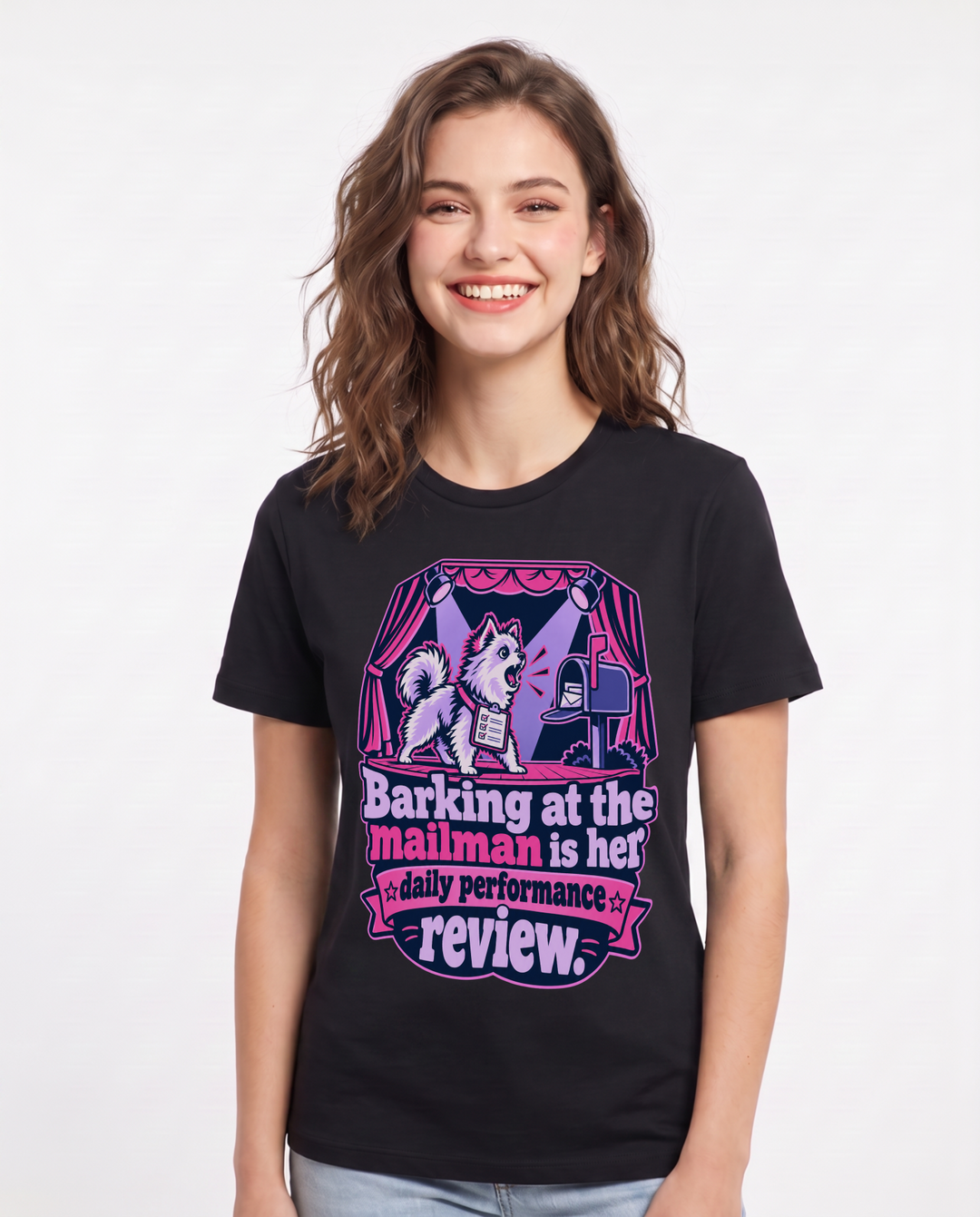 Cat Lover Black T-Shirt for Women – Everyday Expression Graphic Tee product image 3