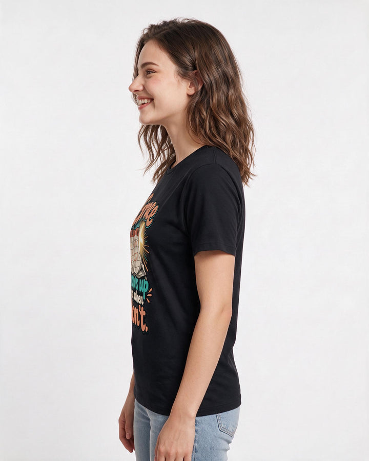 Christian Faith Black T-Shirt for Women – Everyday Expression Graphic Tee product image 2