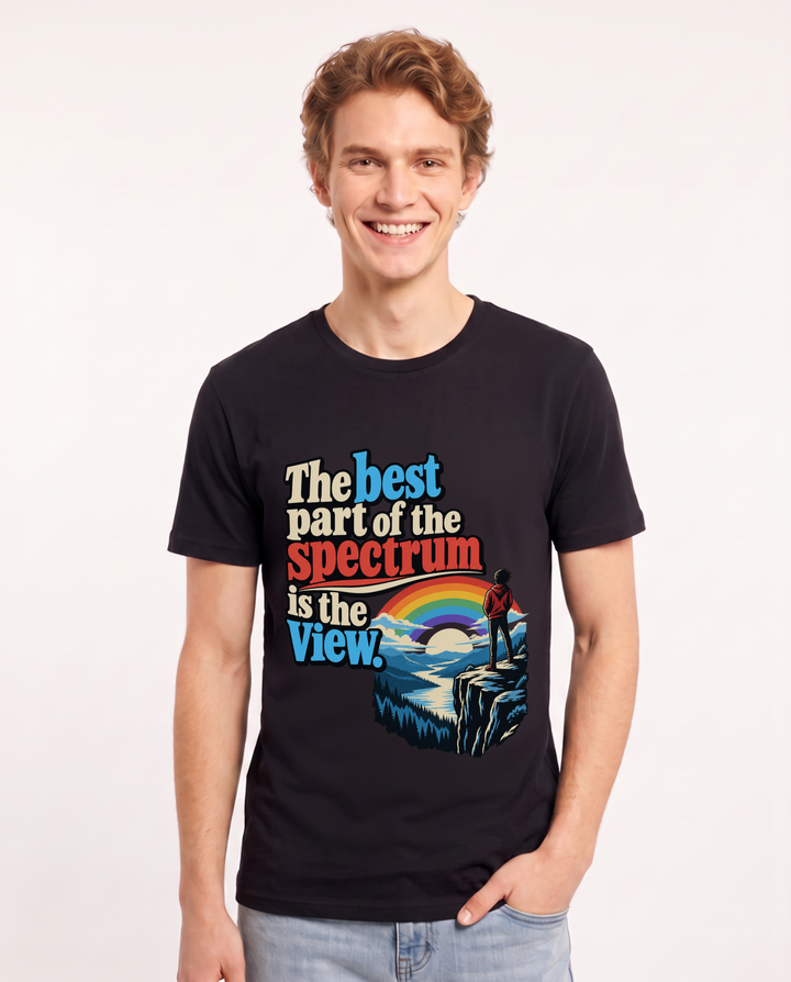 Pride Black T-Shirt for Men – Everyday Expression Graphic Tee product image 3