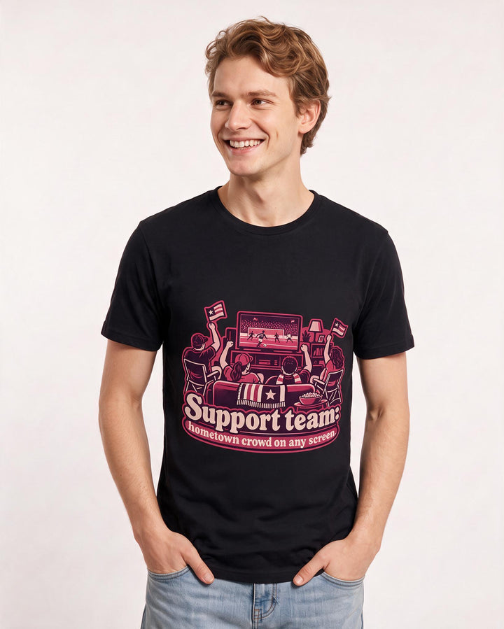 Patriotic Black T-Shirt for Men – Everyday Expression Graphic Tee product image 1