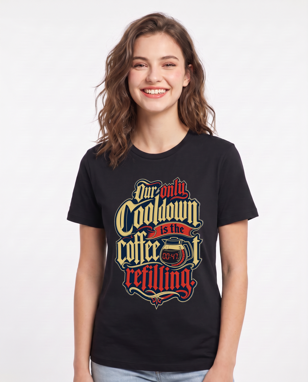 Gaming Black T-Shirt for Women – Game Night Graphic Tee product image 3