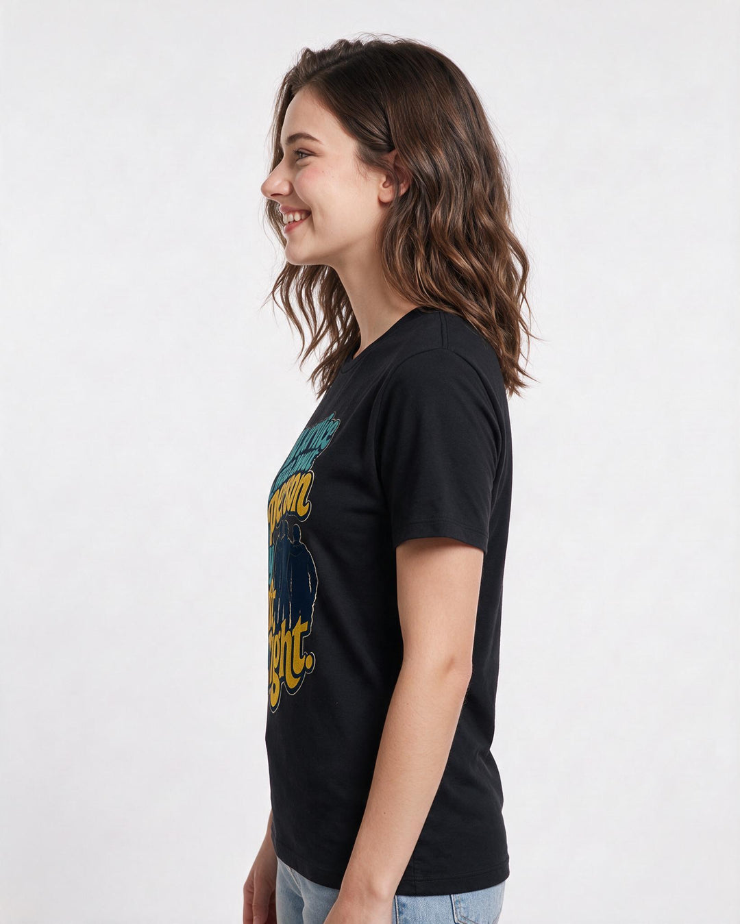 Veteran Black T-Shirt for Women – Everyday Expression Graphic Tee product image 2