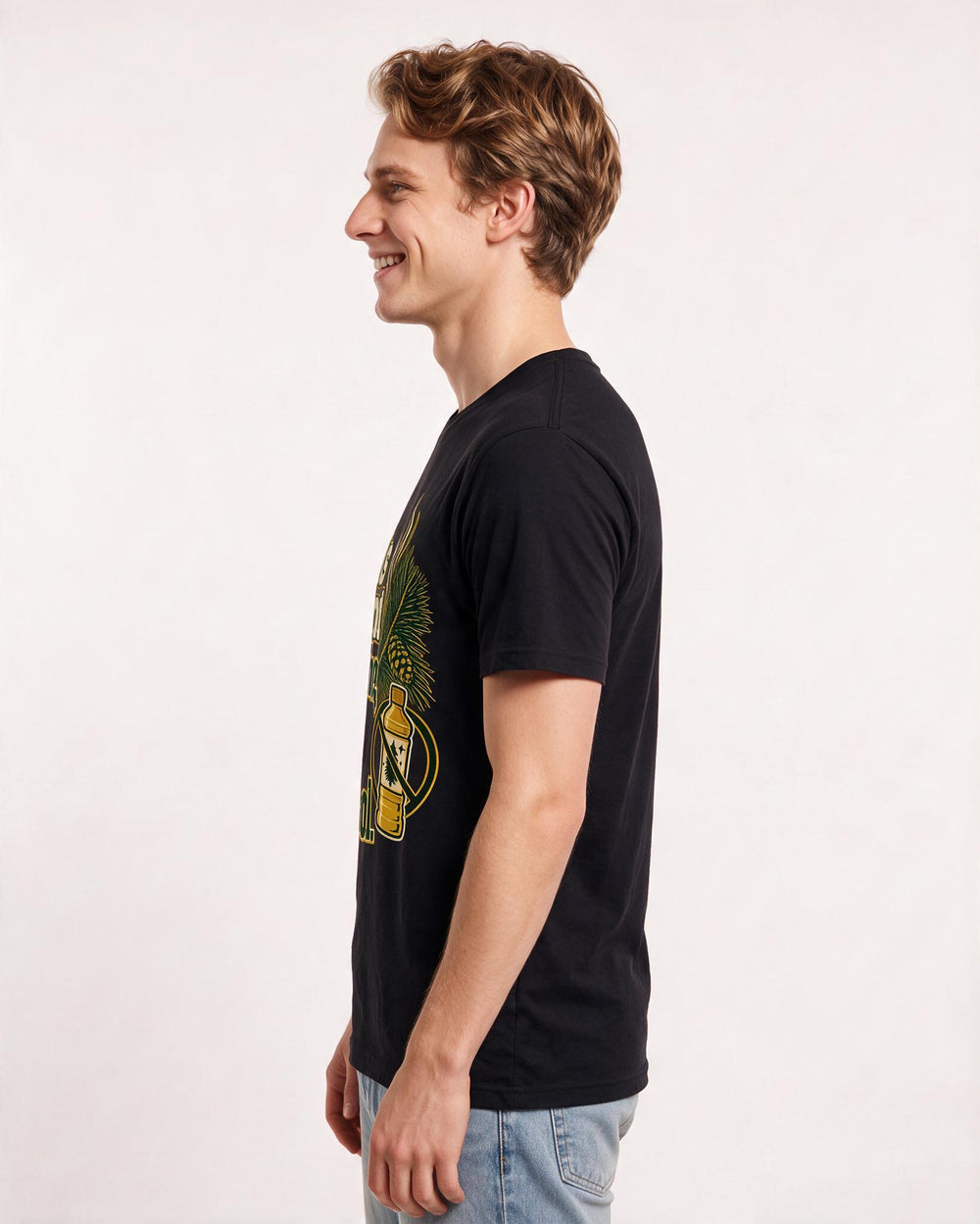 Hunting Black T-Shirt for Men – Everyday Expression Graphic Tee product image 2