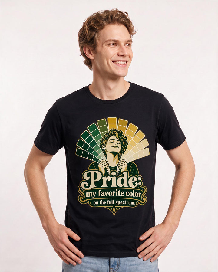 Pride Black T-Shirt for Men – Everyday Expression Graphic Tee product image 1