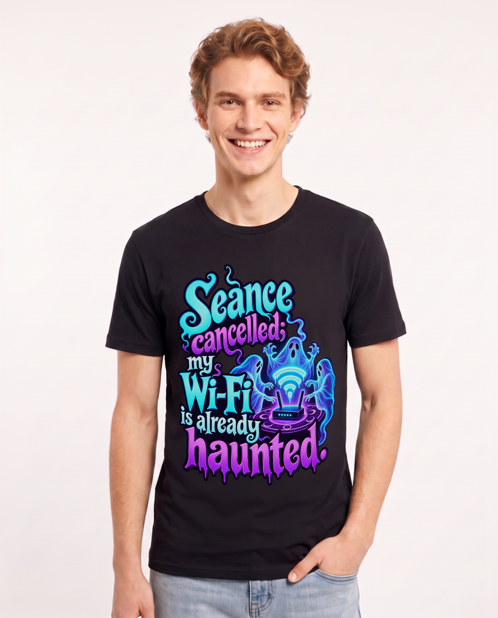 Halloween Black T-Shirt for Men – Halloween Theme Graphic Tee product image 3