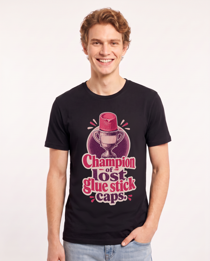 Teacher Black T-Shirt for Men – Everyday Expression Graphic Tee product image 3