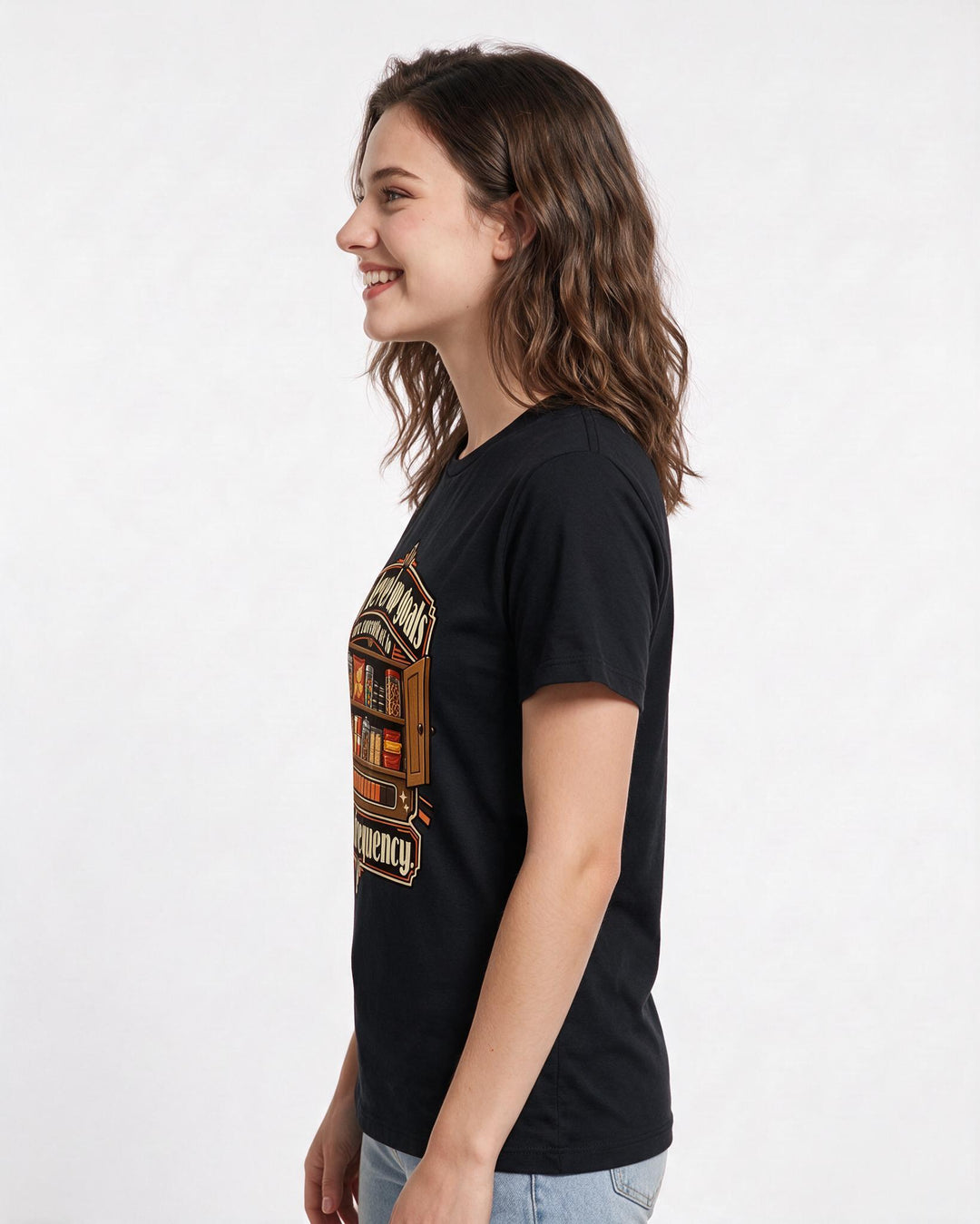 Gaming Black T-Shirt for Women – Game Night Graphic Tee product image 2