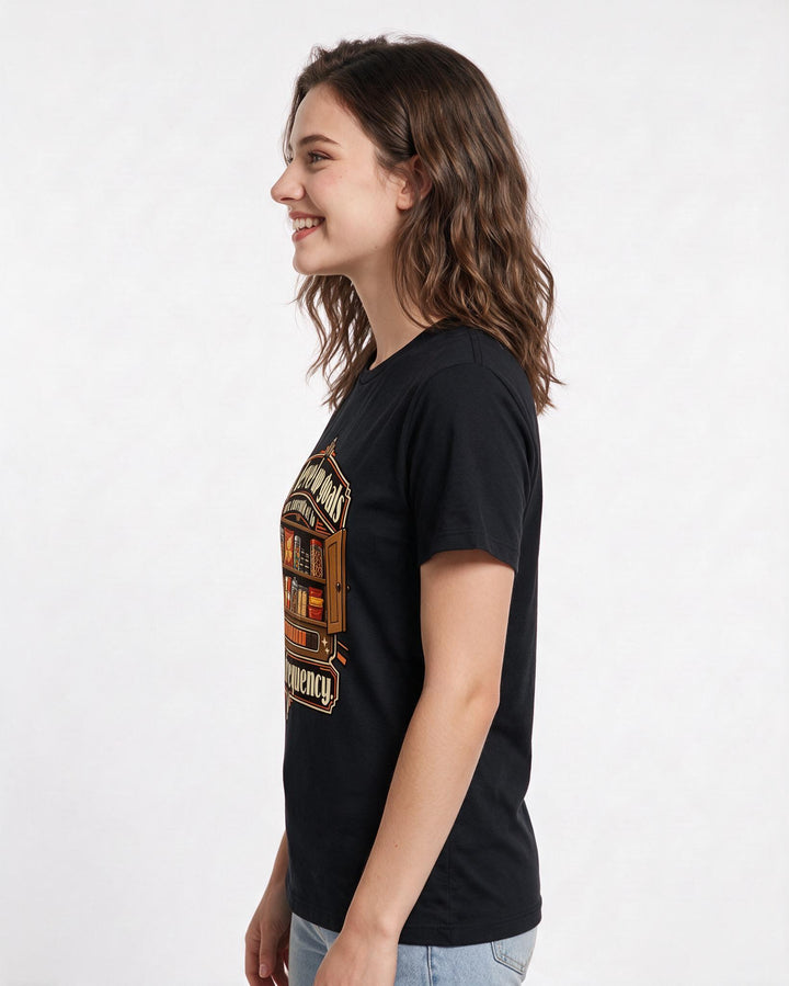 Gaming Black T-Shirt for Women – Game Night Graphic Tee product image 2