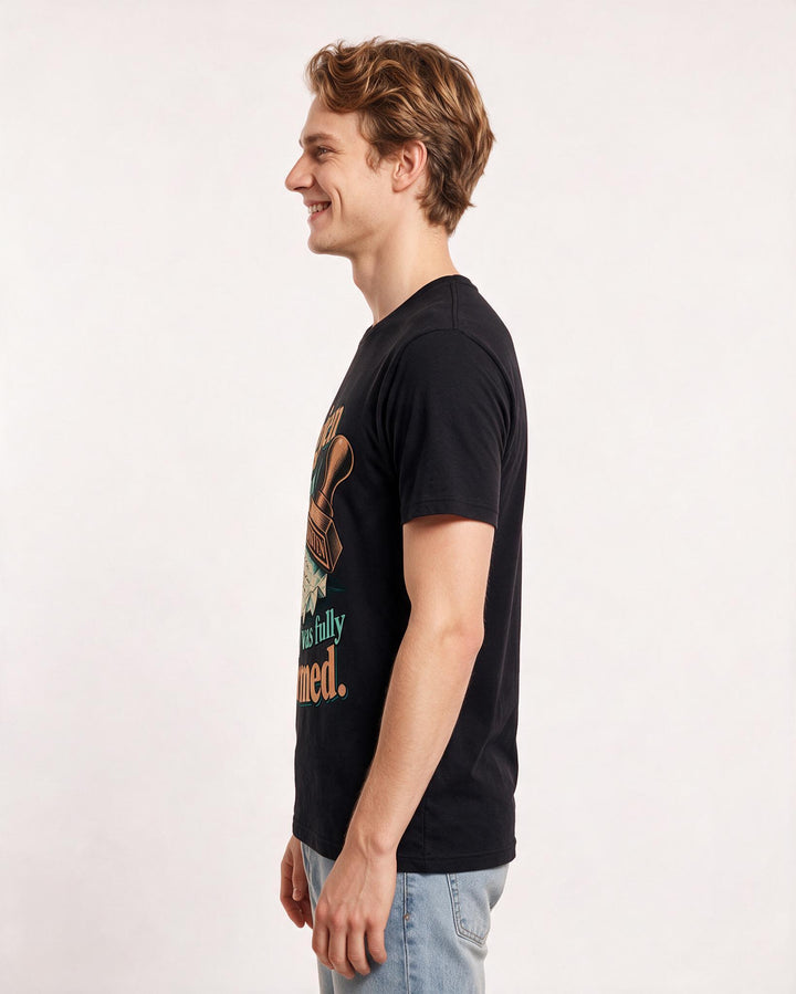 Christian Faith Black T-Shirt for Men – Everyday Expression Graphic Tee product image 2