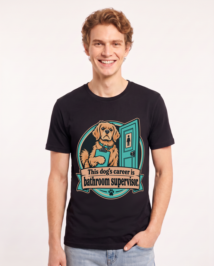 Cat Lover Black T-Shirt for Men – Everyday Expression Graphic Tee product image 3