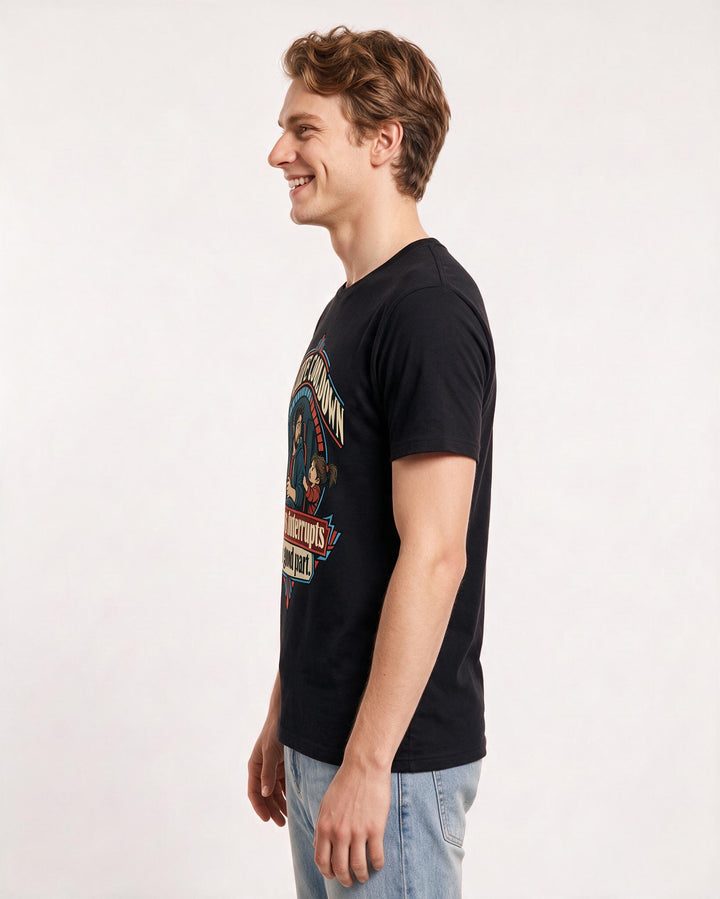 Gaming Black T-Shirt for Men – Game Night Graphic Tee product image 2