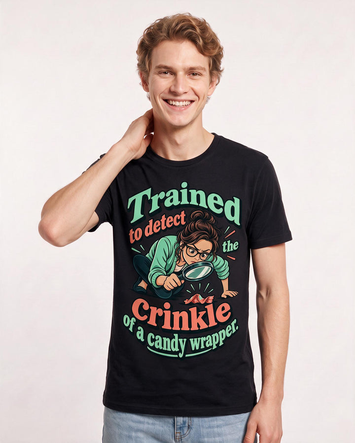 Teacher Black T-Shirt for Men – Everyday Expression Graphic Tee product image 1