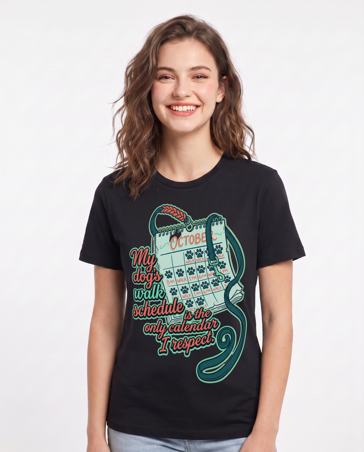 Cat Lover Black T-Shirt for Women – Everyday Expression Graphic Tee product image 3