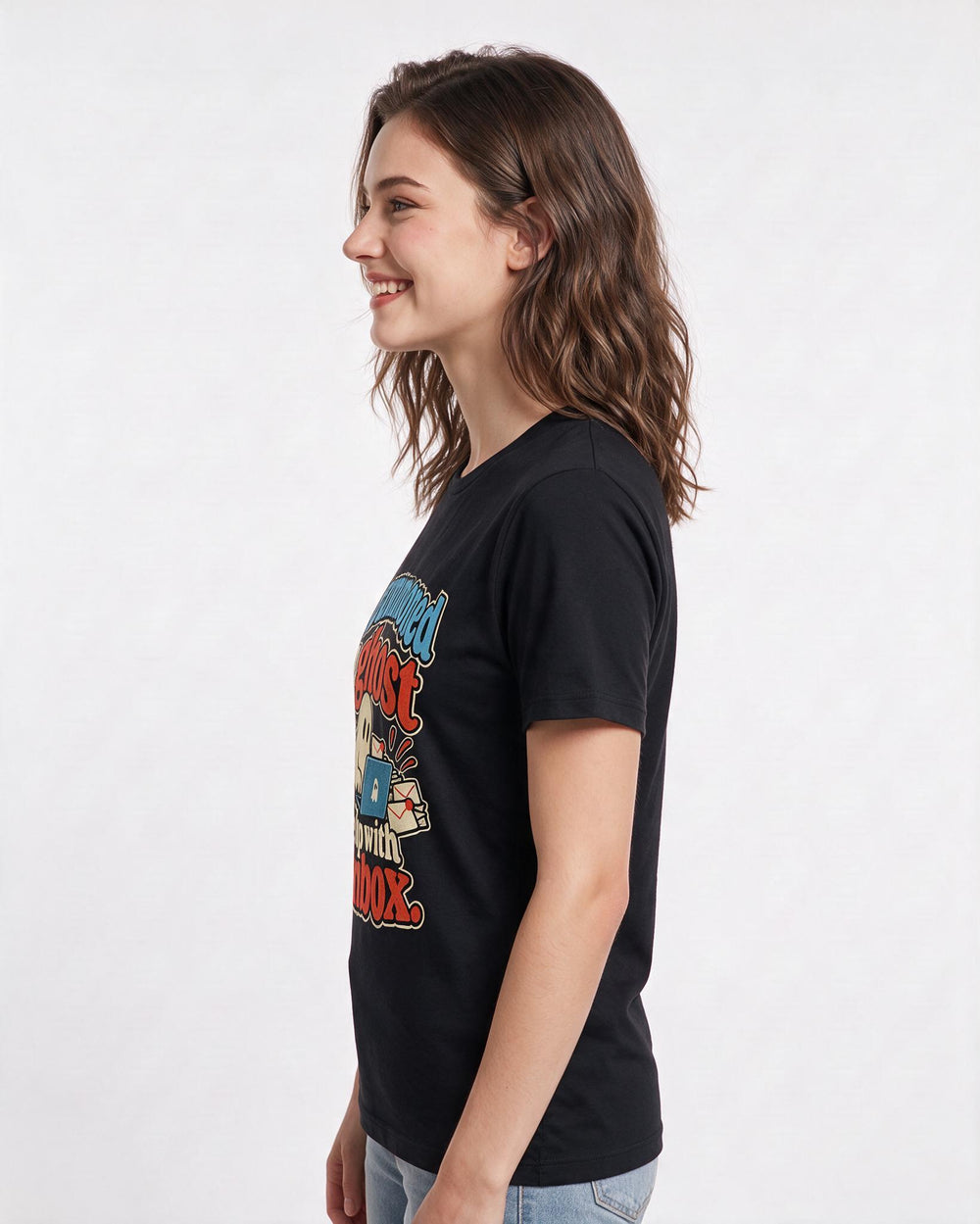 Halloween Black T-Shirt for Women – Halloween Theme Graphic Tee product image 2