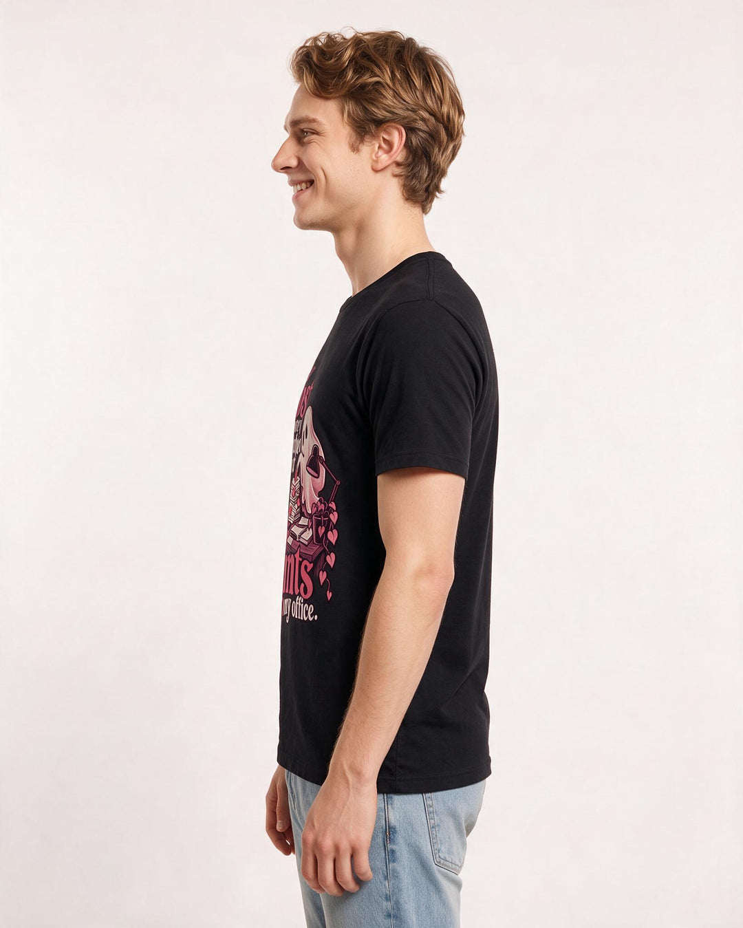 Halloween Black T-Shirt for Men – Halloween Theme Graphic Tee product image 2
