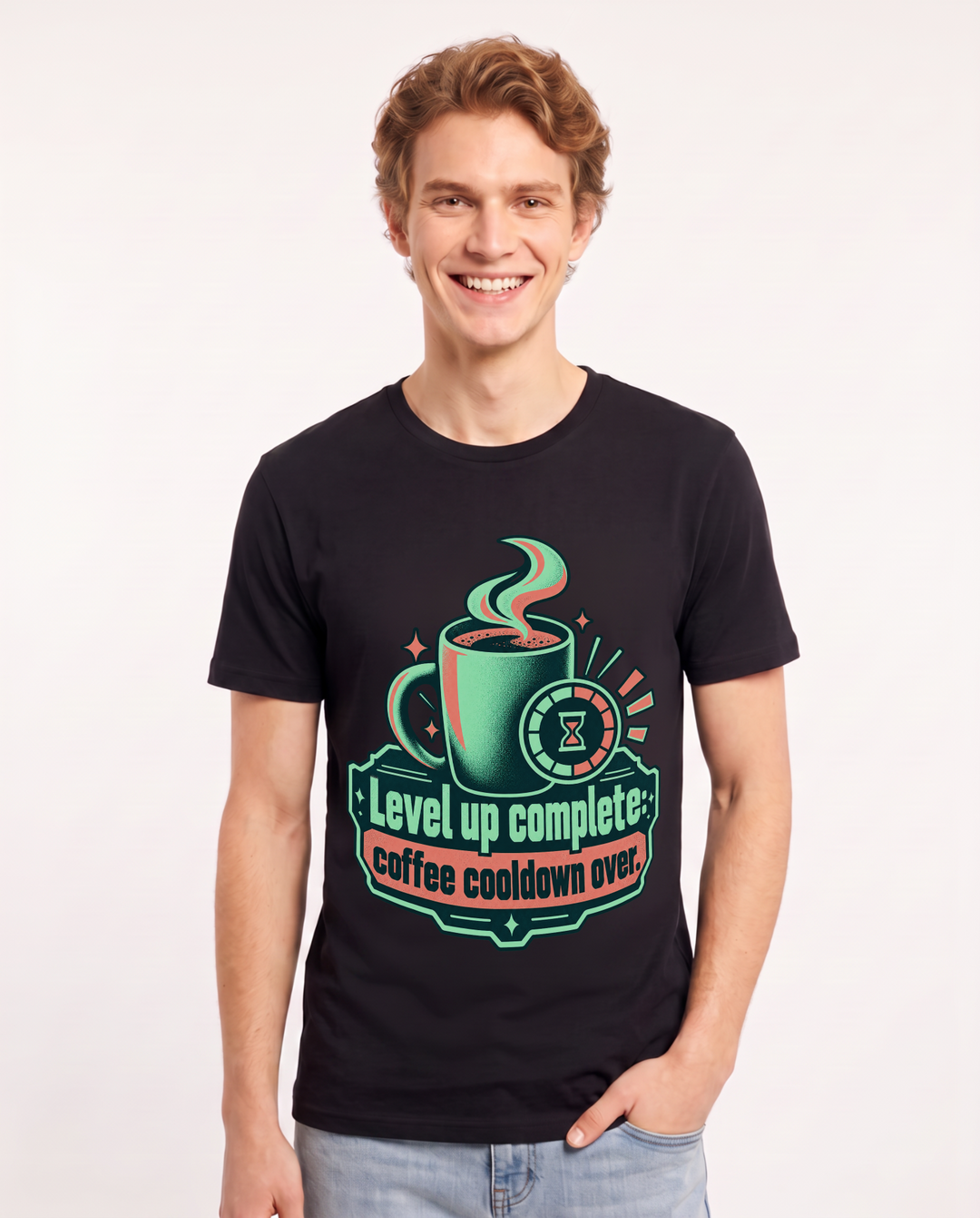 Gaming Black T-Shirt for Men – Game Night Graphic Tee product image 3