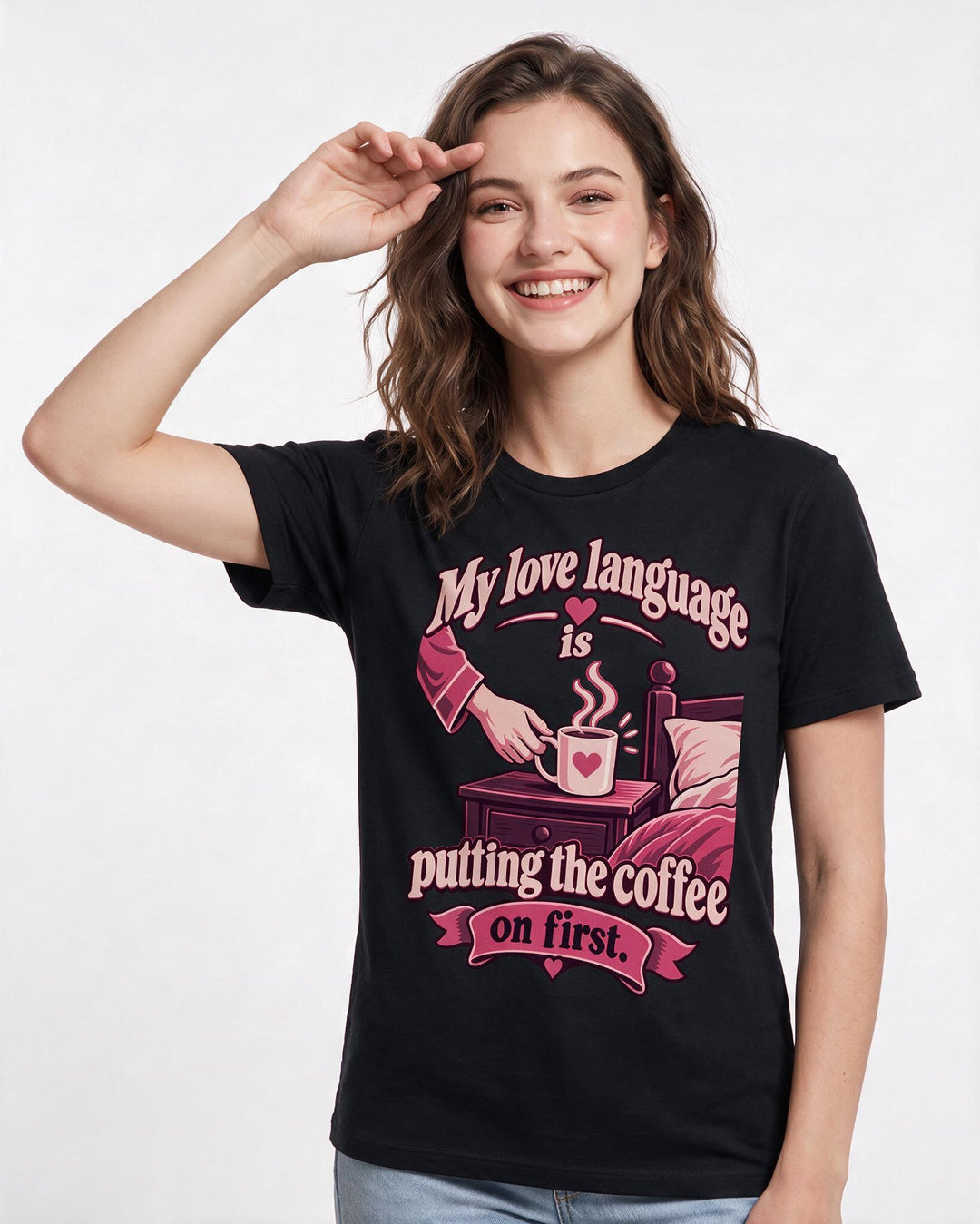 Mom Black T-Shirt for Women – Everyday Expression Graphic Tee product image 1