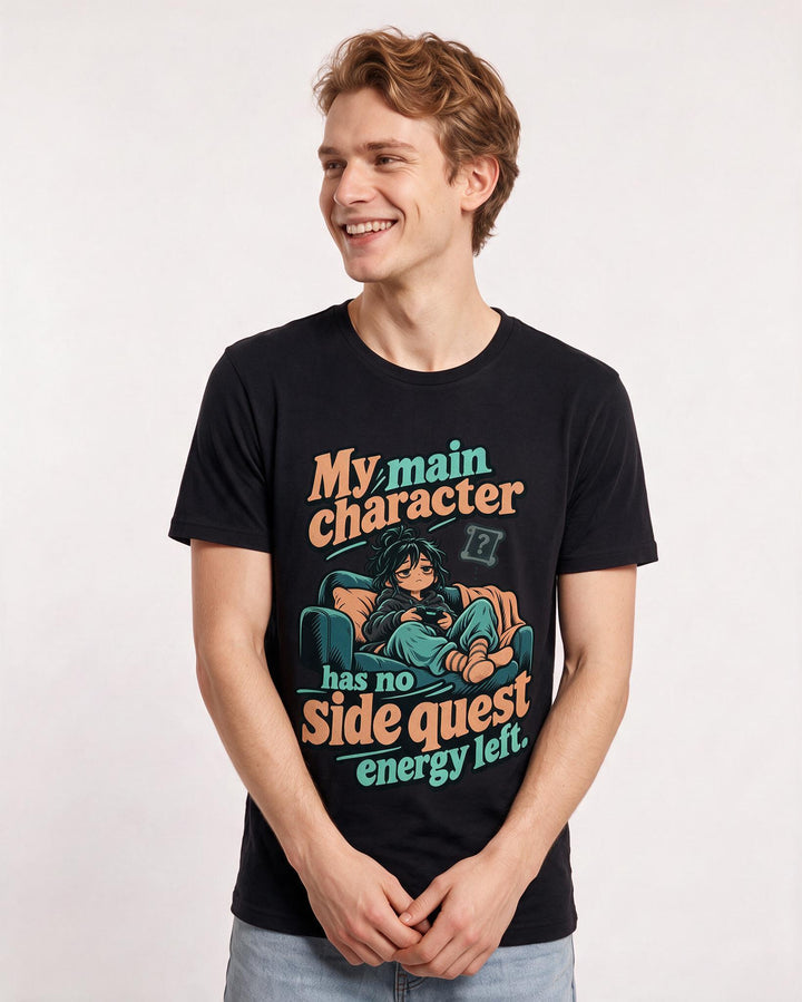 Gaming Black T-Shirt for Men – Game Night Graphic Tee product image 1