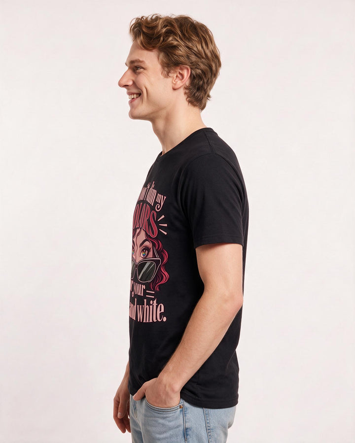 Pride Black T-Shirt for Men – Everyday Expression Graphic Tee product image 2